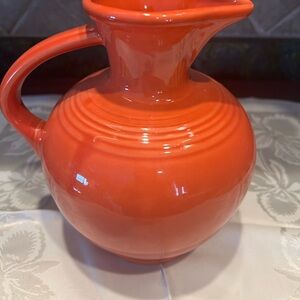 Fiesta Bold Orange Ceramic Piece
